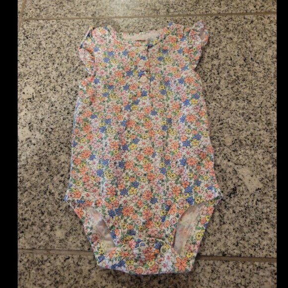 Other - Girls size 6 months floral onesie